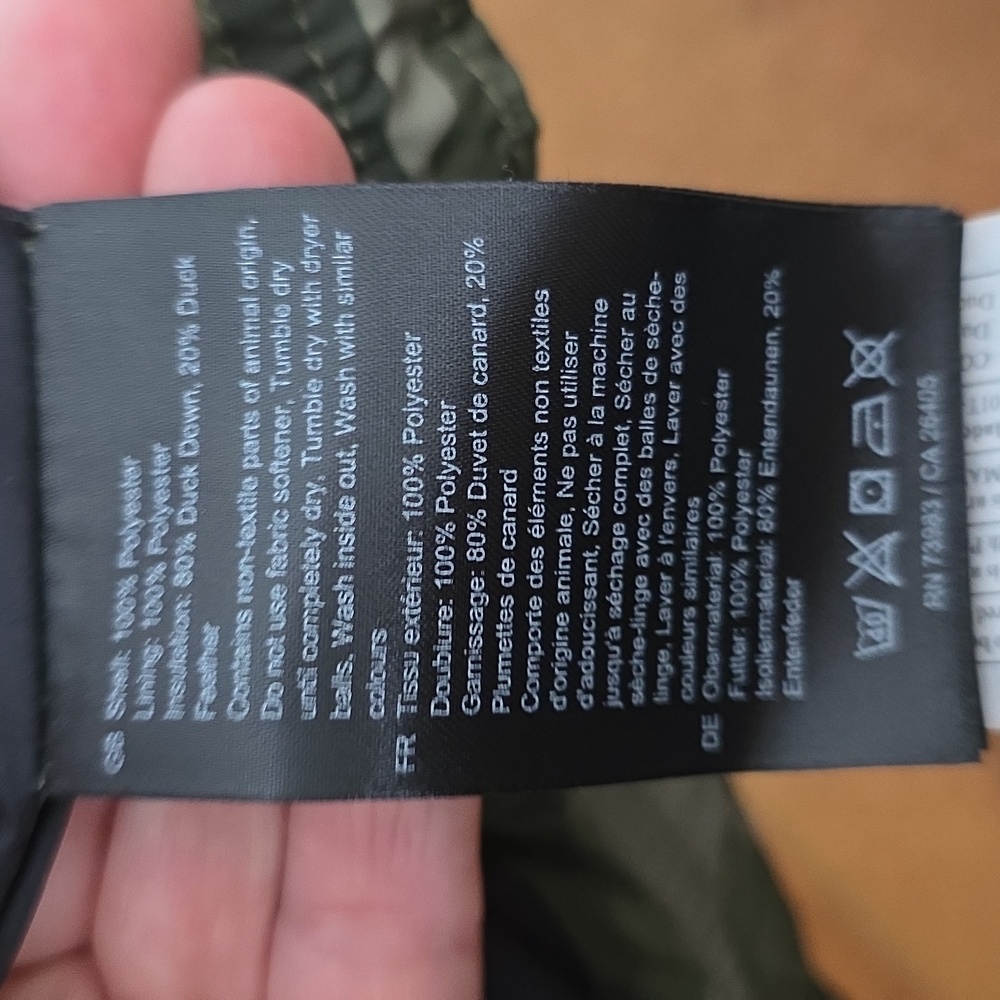 Helly Hansen camo puffer jacket - Picture 5 of 6